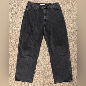 Levi's Women's Relaxed Straight Leg Dad Jean in Black